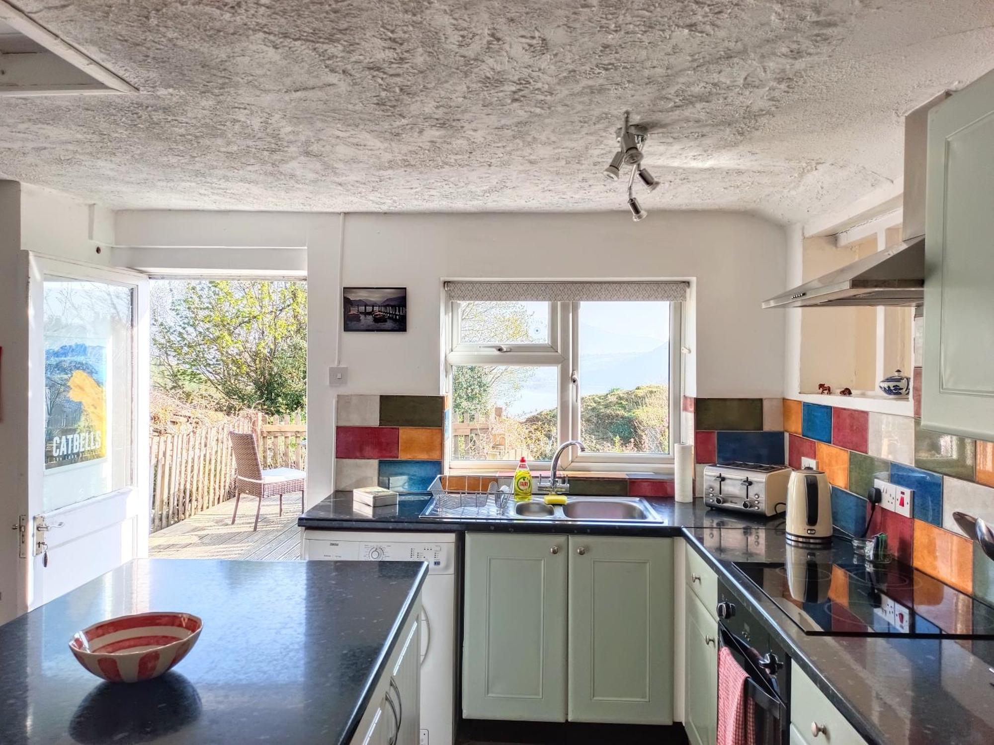 Catbells Sunrise Cottage Borrowdale Lake District Keswick  Exterior foto